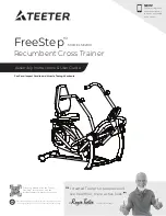 Preview for 1 page of Teeter FreeStep SE2001 Assembly Instructions & User Manual