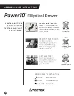 Teeter Power10 Assembly & Use Instructions preview