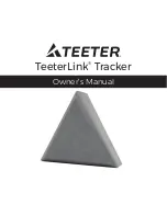 Teeter TeeterLink Tracker Owner'S Manual preview