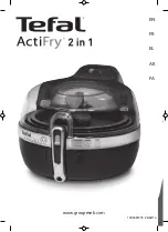 Preview for 1 page of TEFAL Actifry 2 in 1 Manual