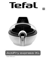 TEFAL ActiFry express XL AH950 User Manual preview