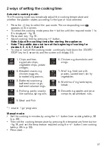 Preview for 27 page of TEFAL ActiFry Genius XL Instructions Of Use