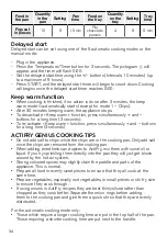 Preview for 34 page of TEFAL ActiFry Genius XL Instructions Of Use