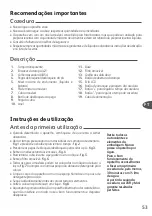 Предварительный просмотр 53 страницы TEFAL ACTIFRY mini Instruction Manual