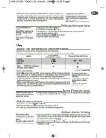 Preview for 5 page of TEFAL Aquaspeed FV5355 User Manual