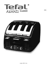 Предварительный просмотр 1 страницы TEFAL AVANTI CLASSIC Manual