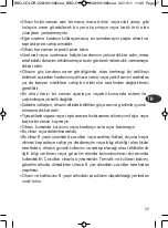 Предварительный просмотр 37 страницы TEFAL BG200512 Manual