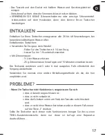 Preview for 21 page of TEFAL BJ100 MAGIC TEA MAKER Manual