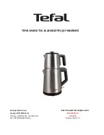 TEFAL BJ561DTR Manual preview