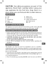 Preview for 53 page of TEFAL BL1B1D39 Manual