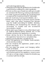 Preview for 6 page of TEFAL BL233865 Instructions Manual