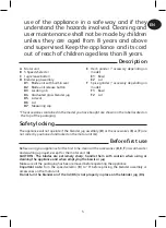 Preview for 9 page of TEFAL BL233865 Instructions Manual