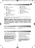 Preview for 51 page of TEFAL BLENDERFORCE FACICLIC Manual