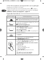 Preview for 22 page of TEFAL BODYPARTNER BM6000V1 Manual