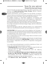 Preview for 24 page of TEFAL BODYPARTNER BM6000V1 Manual