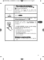 Preview for 55 page of TEFAL BODYPARTNER BM6000V1 Manual