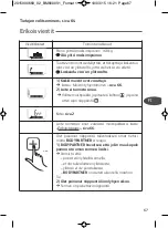 Preview for 67 page of TEFAL BODYPARTNER BM6000V1 Manual