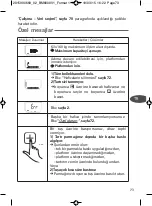 Preview for 73 page of TEFAL BODYPARTNER BM6000V1 Manual