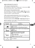 Preview for 79 page of TEFAL BODYPARTNER BM6000V1 Manual