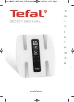 Preview for 1 page of TEFAL Bodysignal BM7100S6 Manual