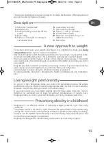 Preview for 15 page of TEFAL Bodysignal BM7100S6 Manual