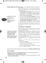 Preview for 40 page of TEFAL Bodysignal BM7100S6 Manual