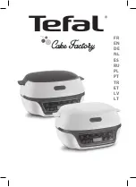 TEFAL Cake Factory Manual preview