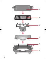 Предварительный просмотр 2 страницы TEFAL CB2300BBQ - 11-08 Manual