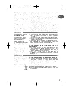 Preview for 9 page of TEFAL CB581012 Manual