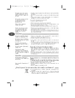 Preview for 20 page of TEFAL CB581012 Manual