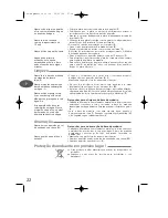 Preview for 22 page of TEFAL CB581012 Manual