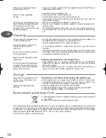 Preview for 16 page of TEFAL CB5810BBQ - 01-09 Manual