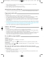 Preview for 22 page of TEFAL CI110 Manual