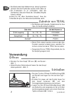 Preview for 6 page of TEFAL Clipso Essential P43948 User Manual