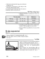 Preview for 92 page of TEFAL Clipso Essential P43948 User Manual