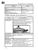 Preview for 12 page of TEFAL Clipso essential User Manual