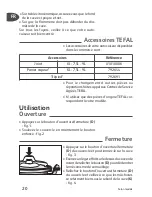 Preview for 20 page of TEFAL Clipso essential User Manual