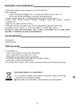 Preview for 73 page of TEFAL CM330 Series Instructions Manual