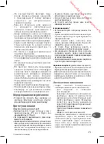 Preview for 73 page of TEFAL CM470810 Instructions For Use Manual