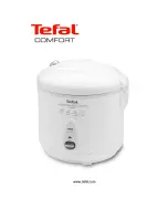 TEFAL COMFORT - ELECTRIC FRYERS Manual preview