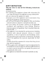 Preview for 70 page of TEFAL CY505E10 Manual