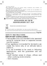 Preview for 14 page of TEFAL Deluxe TL330511 Manual