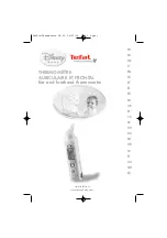 Предварительный просмотр 1 страницы TEFAL Disney Baby TD1400 Manual