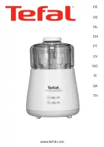 TEFAL DPA130 Manual preview