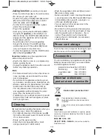 Preview for 17 page of TEFAL DPA133 La Moulinette User Manual