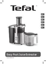 Предварительный просмотр 1 страницы TEFAL Easy Fruit ZE610D38 Manual