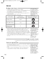 Preview for 16 page of TEFAL EASYCORD PRESSING Manual