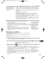 Preview for 89 page of TEFAL EASYCORD PRESSING Manual