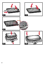 Предварительный просмотр 12 страницы TEFAL EASYGRILL BG131012 Man