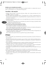 Предварительный просмотр 42 страницы TEFAL EF3521 User Manual